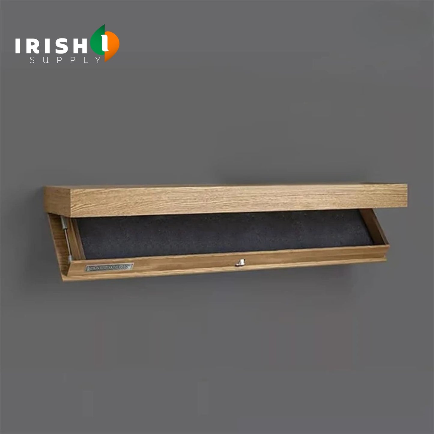 HIDELUXE Designer Floating Shelf with Hidden Storage