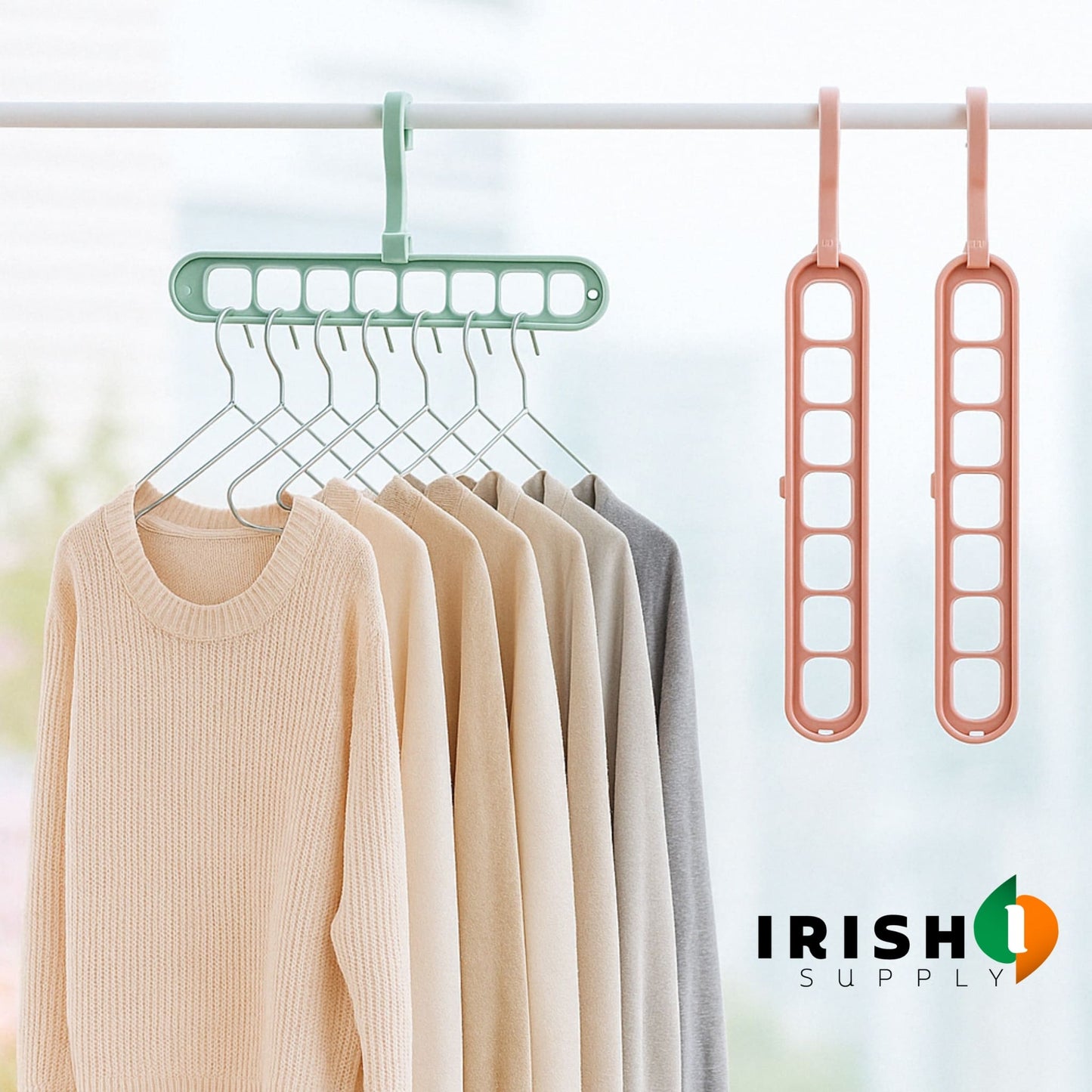 NEATNEX Compact Multi-Hook Closet Hanger