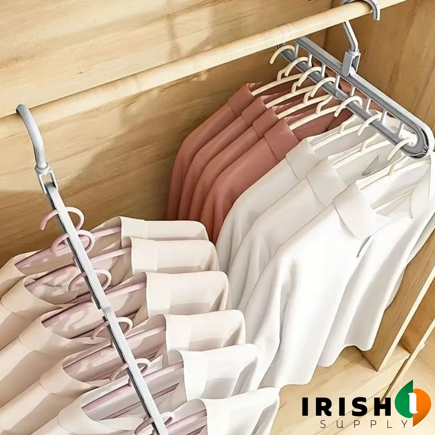 NEATNEX Compact Multi-Hook Closet Hanger