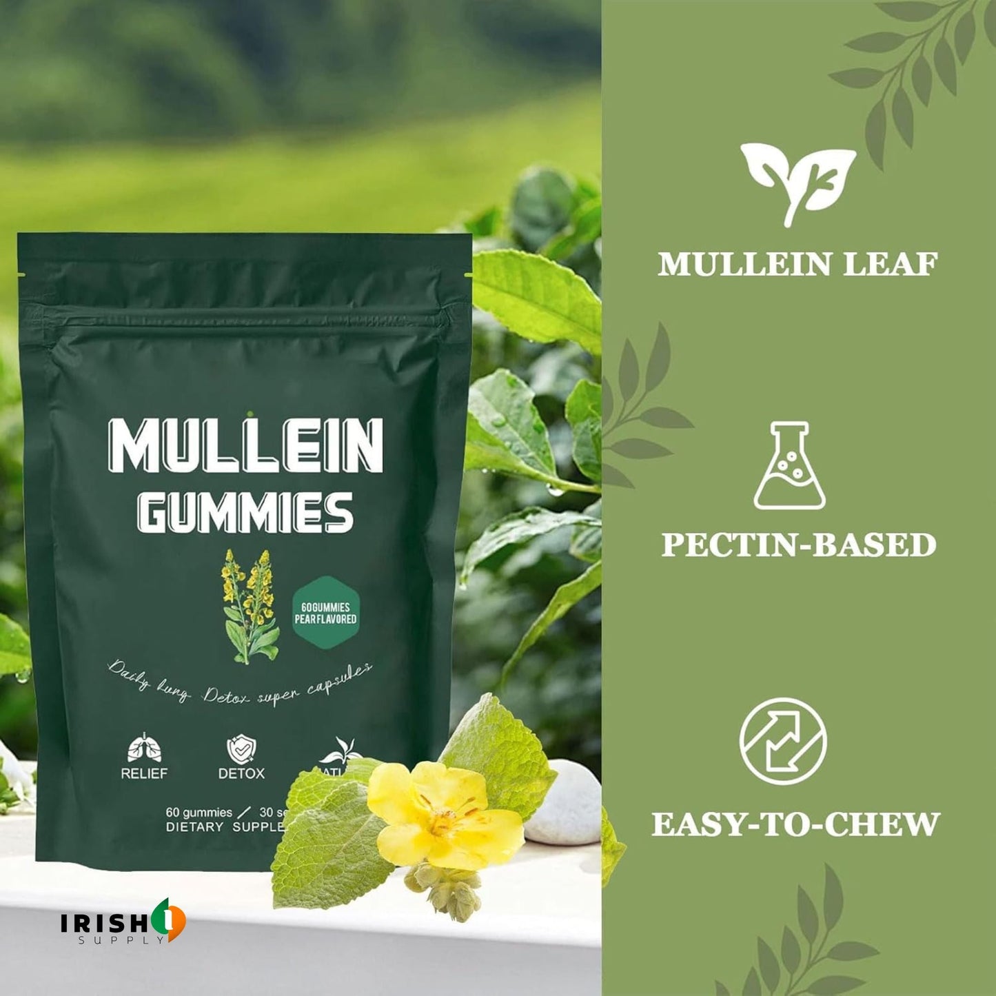 PULMEX High-Potency Mullein Wellness Gummies