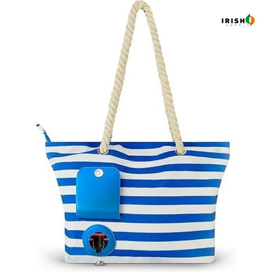 SIPSACK Beach Wine Tote Bag