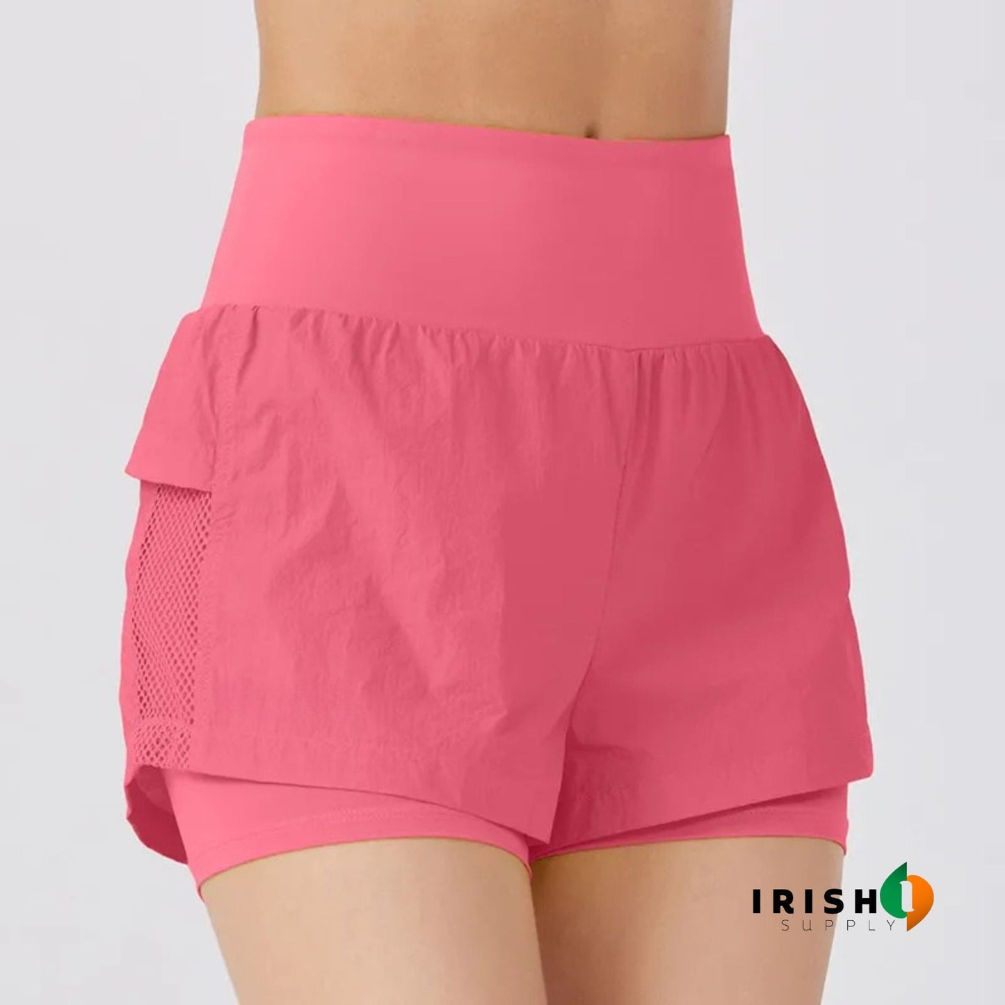 STRIDELLE Women's 2-in-1 Sports Shorts