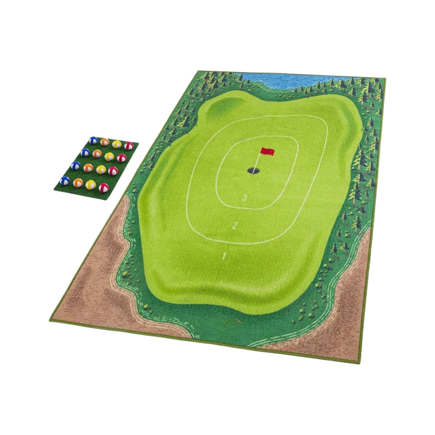 SWINGPRO Golf Game Mat Pad