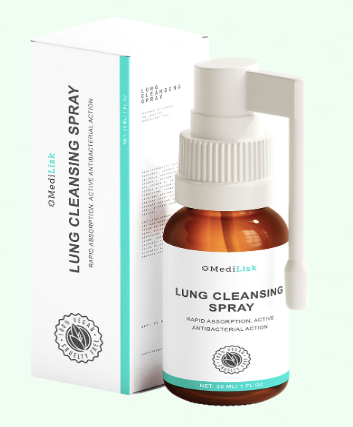 MediLisk™ Spray nettoyant pour les poumons